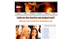 Desktop Screenshot of karaokebutiken.se